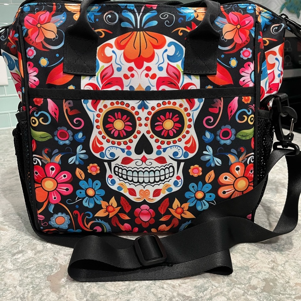 Day of The Dead Insulated Bag. NWOT